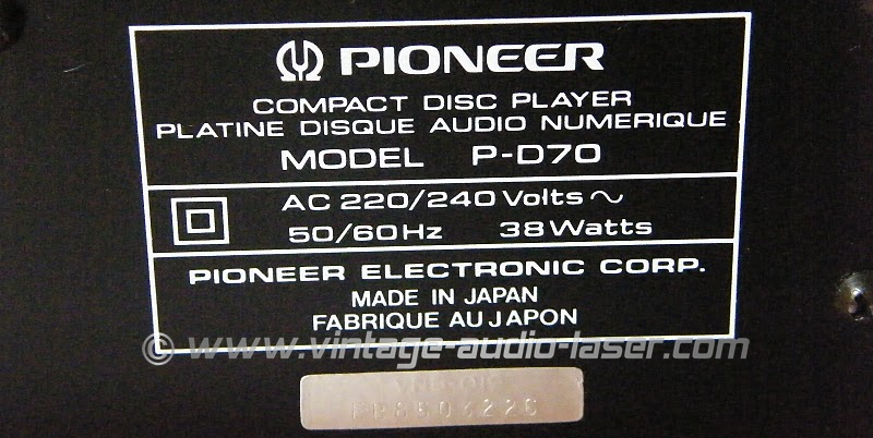 Pioneer P-D70