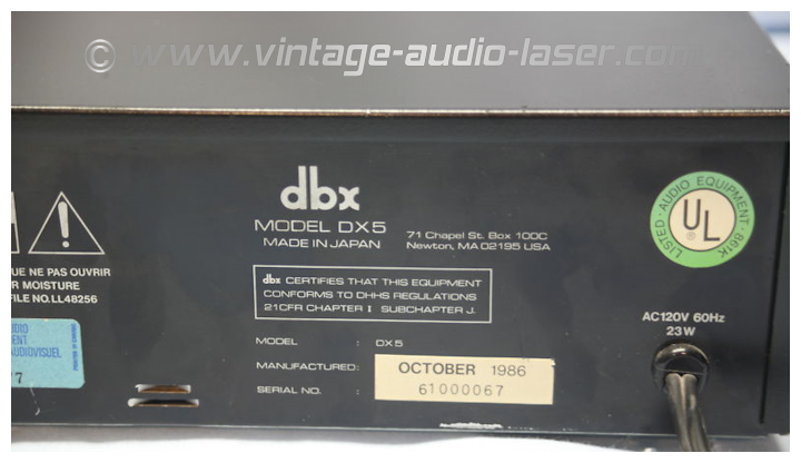 DBX DX-5