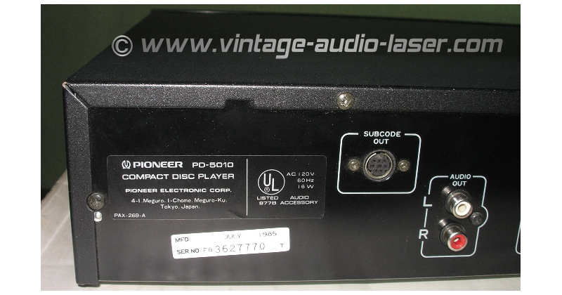 Pioneer PD-5010